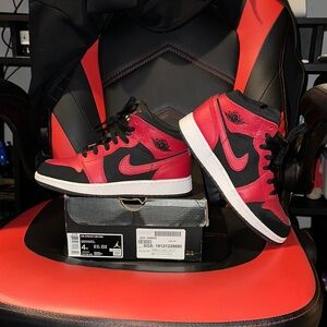 Jordan Kids Sneakers Red Black